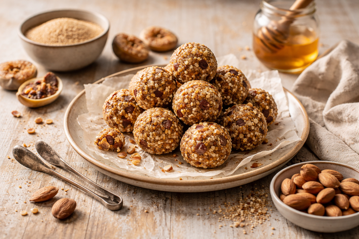 Amaranth-Feigen-Laddu