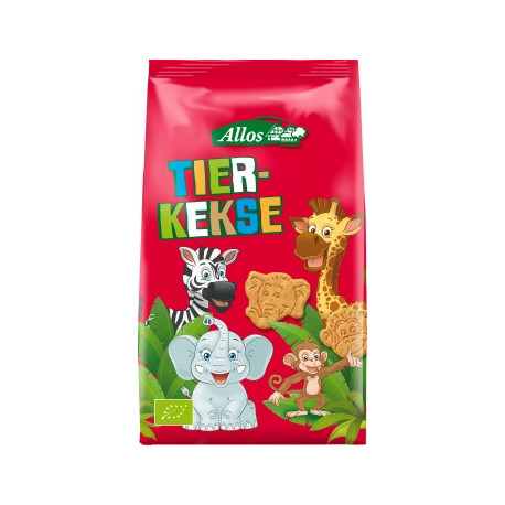 Allos - animal biscuits - 150g, for big and small jungle fans