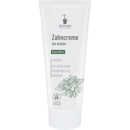 Bioturm - erbe aromatiche per dentifricio biologico - 75ml