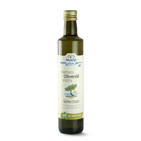MANI - huile d'olive extra vierge biologique, Kalamata - 0,5 l
