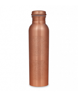 Govinda - botella de cobre grabado mate - 950ml | Miraherba