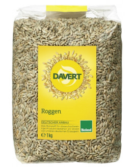 Davert - Bioland Roggen - 1kg | Miraherba Backen