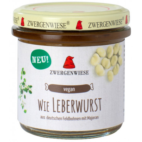 Zwergenwiese - comme la saucisse de foie - 140g
