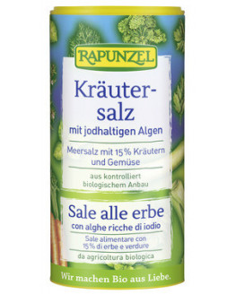 Rapunzel - sale alle erbe iodato - 125g | Alimento Biologico Miraherba
