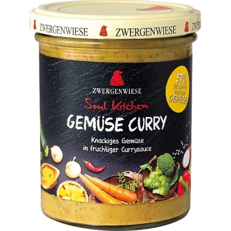 Zwergenwiese - Curry de légumes Soul Kitchen - 370ml | Miraherba