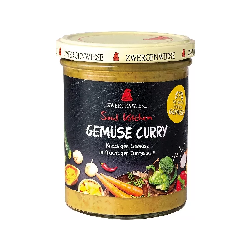 Zwergenwiese - Soul Kitchen Gemüse Curry - 370ml | Miraherba