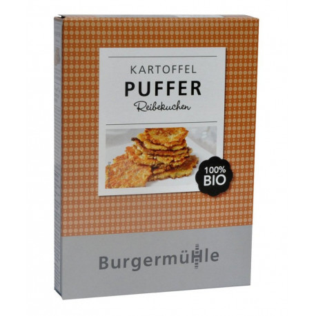 Burgermühle - Kartoffel Puffer - 170g | Miraherba Bio Lebensmittel