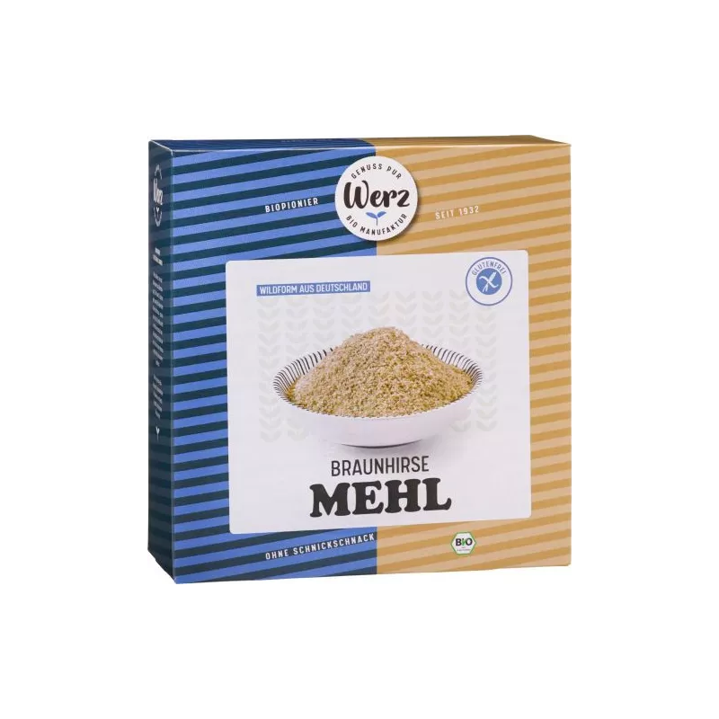 Werz - Braunhirsemehl senza glutine 500g