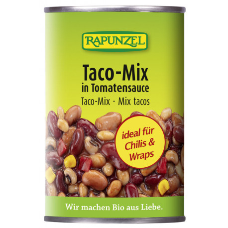 Rapunzel - Mix Taco in Lattina - 400g | Alimenti biologici Miraherba