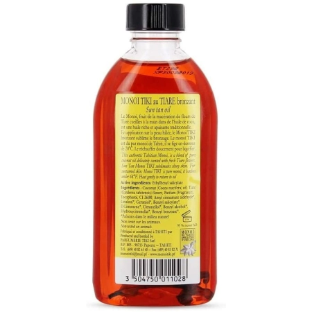 Monoi Tiki Tahití - aceite bronceador de Coco LSF3 - 120ml
