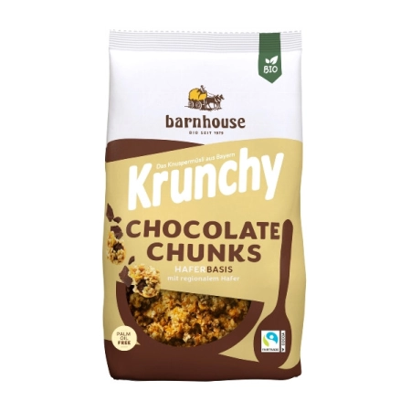 Barnhouse - Pezzi di cioccolato Krunchy and Friends - 500g