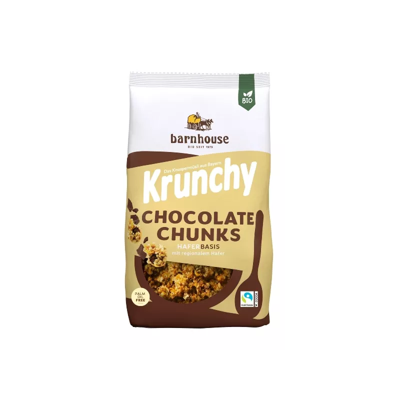 Barnhouse - Trozos de chocolate Krunchy and Friends - 500g