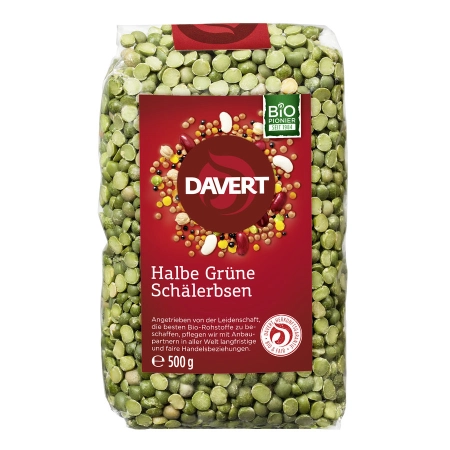 Davert - Medio Guisantes Verdes - 500g