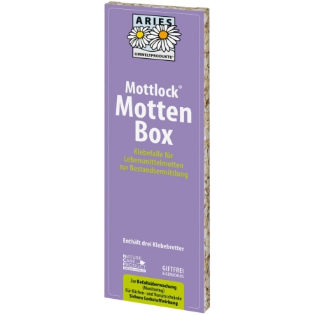 Aries - Mottlock Food Moths Box - 3 piezas | casa miraherba