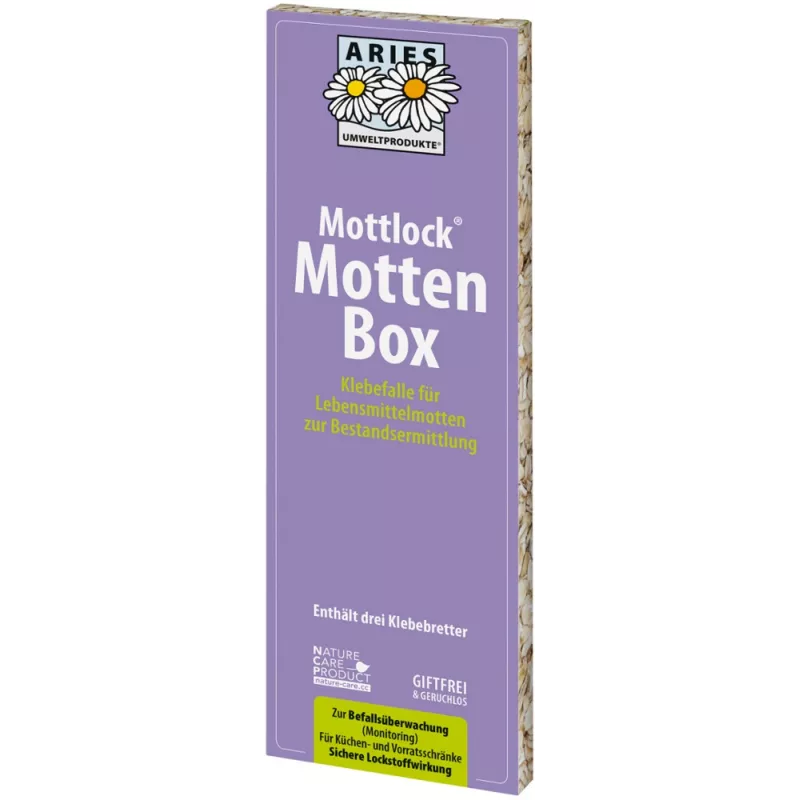 Aries - Mottlock Food Moths Box - 3 pieces | Miraherba household
