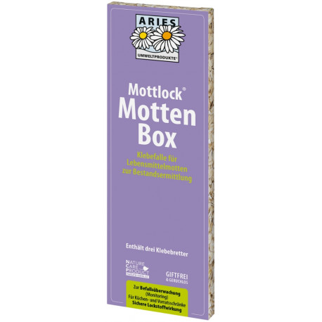 Aries - Mottlock Lebensmittelmotten Box - 3 Stück