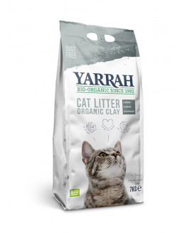 Yarrah - Lettiera per gatti biologica - 7 kg
