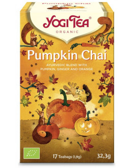 Yogi Tea - Pumpkin Chai Organic - 17 Tea Bags | Miraherba organic tea