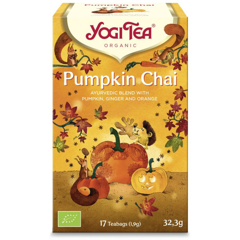 Yogi Tea - Pumpkin Chai Organic - 17 Tea Bags