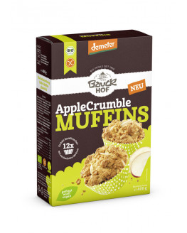 Bauckhof - Apple Crumble Muffins gluten free - 400g | Miraherba baking