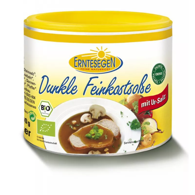 Erntesegen - Dunkle Feinkostsoße - 200g | Miraherba Bio Lebensmittel