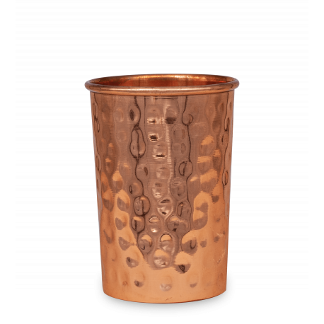 Govinda - copper drinking cup hammered - 300ml | Miraherba