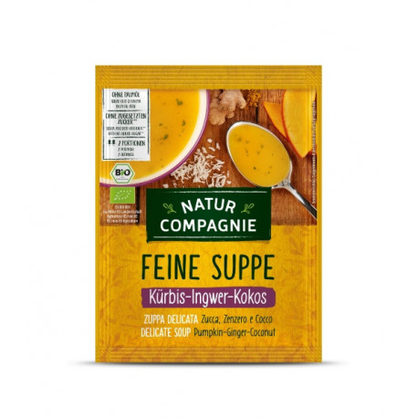Natur Compagnie - Soupe Potiron Gingembre Noix de Coco - 40g