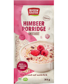 Rosengarten - Himbeer-Porridge ungesüßt - 500g| Miraherba Müsli