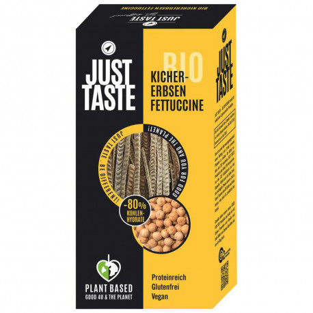 Just Taste - Fettuccine de garbanzos orgánicos - 250g