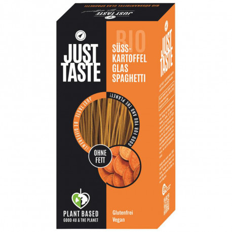 Just Taste - Bio Süsskartoffel Glas Spaghetti - 250g