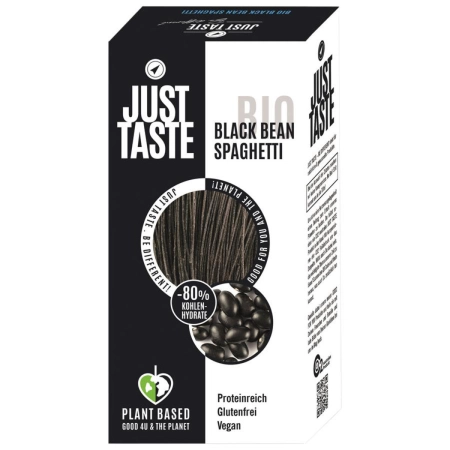 Just Taste - Espaguetis con frijoles negros - 250 g |Miraherba