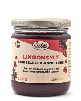 Linnéas svenska - lingonberry jam - 330g | Miraherba natural food