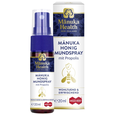 Manuka Health - Spray buccal au Miel de Manuka - 20ml
