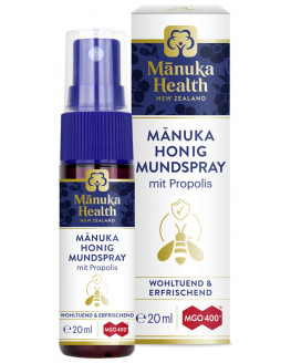 Manuka Health throat spray...