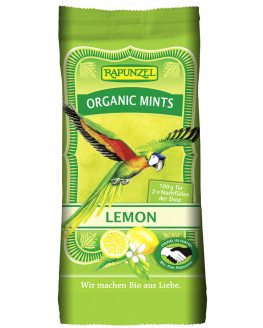 Rapunzel - Organic Mint Lemon - 100g | Miraherba organic candies