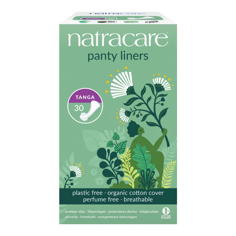 Natracare - Tanga Panty Liners - 30 Pieces