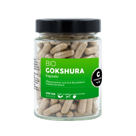 Cosmoveda - Cápsulas BIO Gokshura - 200 piezas