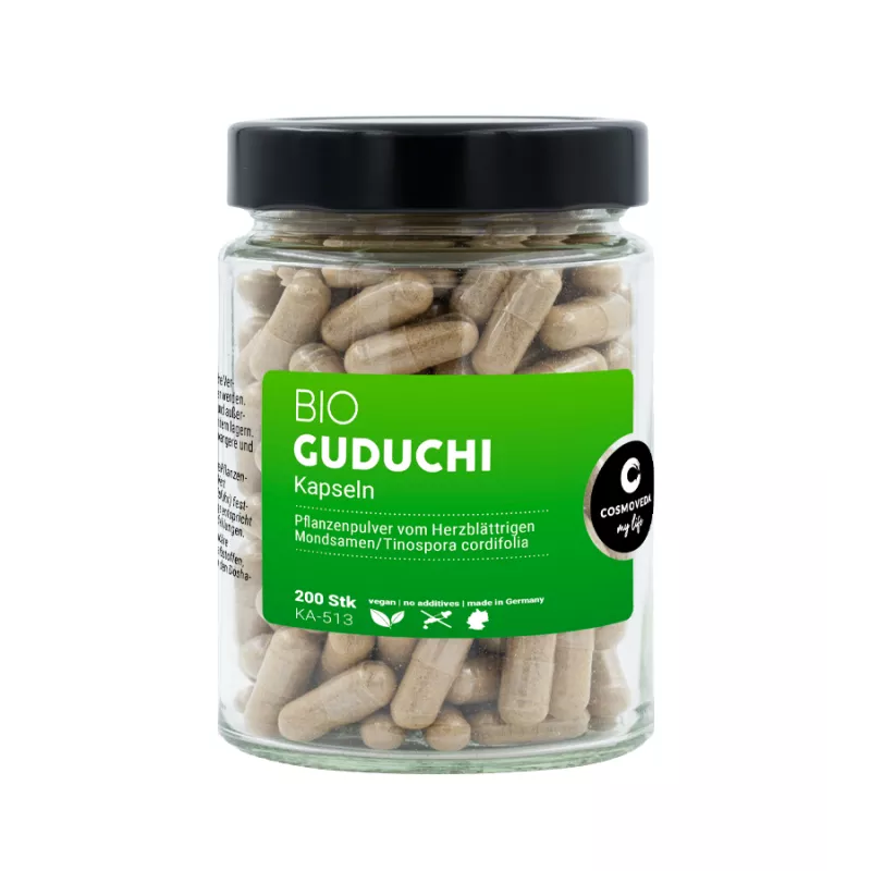 Cosmoveda Guduchi Capsules Dietary supplement according to Ayurveda