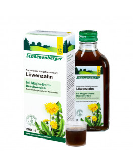 Schoenenberger - Dandelion Natural Medicinal Plant Juice - 200ml