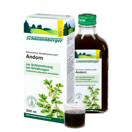 Schoenenberger - Jugo natural de plantas medicinales de Andorn - 200ml