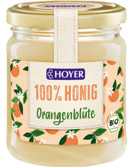 HOYER - Organic Orange Blossom Honey - 250g | Miraherba organic honey