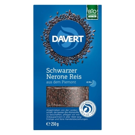 Davert Negro Venere Arroz 250g | Miraherba los Alimentos Orgánicos