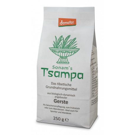 Sonam's Tsampa - 250g, Barley Demeter | Miraherba Foods