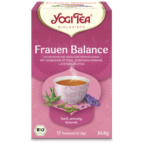 Yogi Tea - Frauen Balance Bio - 17 Teebeutel | Miraherba Bio-Tee