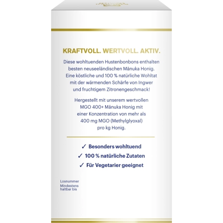 Manuka Health - Manuka Honey Lozenges Ginger & Lemon 100g