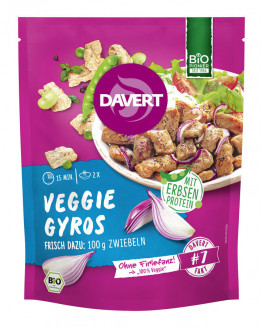 Davert - Veggie Gyros con proteína de guisante - 68g