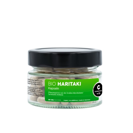 Cosmoveda Haritaki Capsules · Dietary Supplement according to Ayurveda