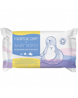 Natracare - Baby Pflegetücher - 50 Stück