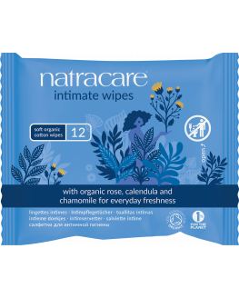 Natracare - Intimpflegetücher - 12 Stück
