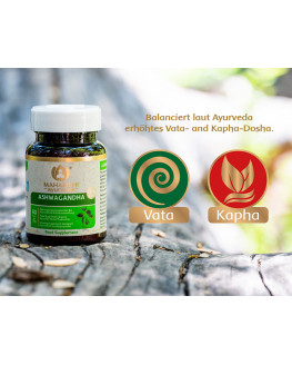 Maharishi - Ashwagandha Bio Organic- 60 Tabletten | Miraherba Ayurveda